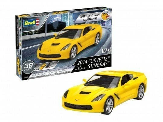 PARAPLY Revell 2014 Corvette Stingray Kız Erkek Çocuk Oyuncak Eğitici Oyuncaklar ürün görseli