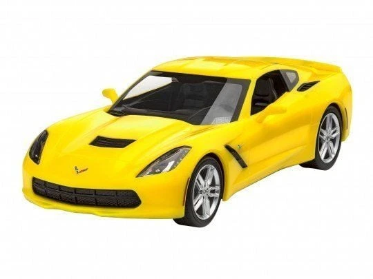 PARAPLY Revell 2014 Corvette Stingray Kız Erkek Çocuk Oyuncak Eğitici Oyuncaklar - Resim 2