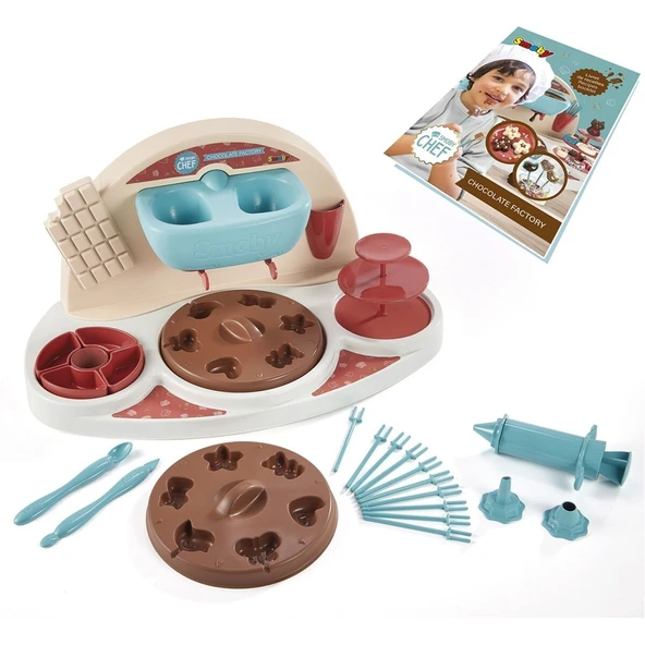PARAPLY 7600312116 Smoby Chef Çikolata Fabrikası Oyun Seti Kız Erkek Çocuk Oyuncak Eğitici Oyuncaklar - Resim 3