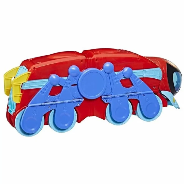 PARAPLY Spidey And His Amazing Friends Örümcek Komuta Aracı F3721 Kız Erkek Çocuk Oyuncak Eğitici Oyuncaklar - Resim 3