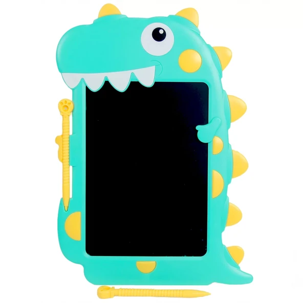 PARAPLY LCD Dijital Renkli Dinozor Çizim Tableti 8,5 İnç Kız Erkek Çocuk Oyuncak Eğitici Oyuncaklar - Resim 2