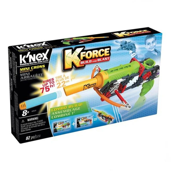PARAPLY K'Nex K Force Mini Cross Set 47517 Kız Erkek Çocuk Oyuncak Eğitici Oyuncaklar ürün görseli 1