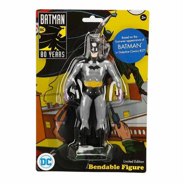 PARAPLY Batman DC Bükülebilir Figür 14cm Kız Erkek Çocuk Oyuncak Eğitici Oyuncaklar ürün görseli