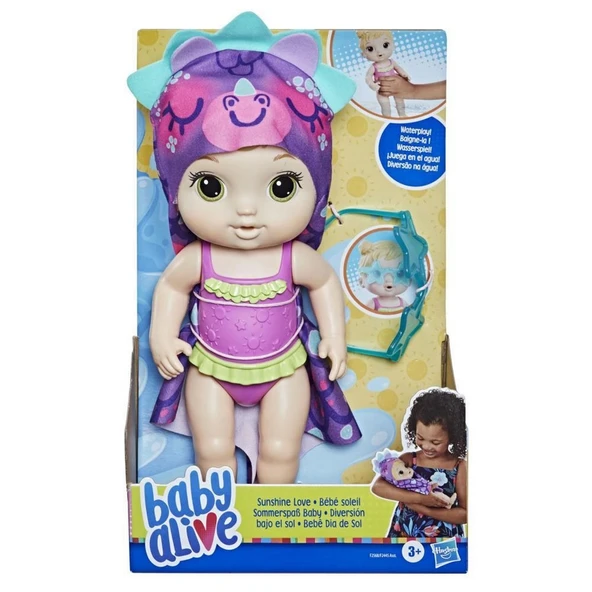 PARAPLY Baby Alive Güneş Işığı Seven Bebeğim F2568 Kız Erkek Çocuk Oyuncak Eğitici Oyuncaklar ürün görseli