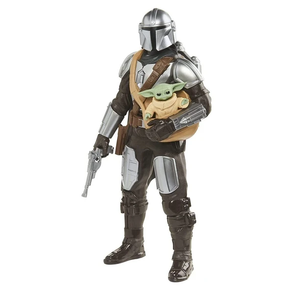 PARAPLY F5194 Star Wars The Mandalorian ve Grogu Aksiyon Figürü +4 yaş Kız Erkek Çocuk Oyuncak Eğitici Oyunc - Resim 3