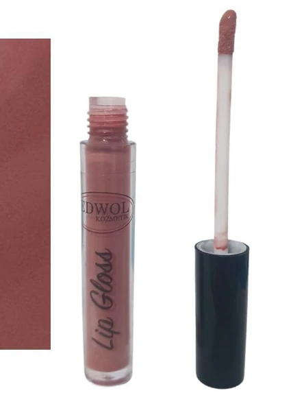 Make Up Likit Işıldayan Dolgunlaştırıcı Parlak Nude Kahverengi Lips Glos Ruj - Resim 3