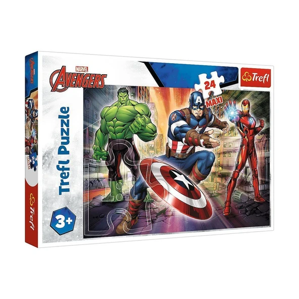 PARAPLY PUZZLE-14321 Marvel 24 Parça Maxi Çocuk Puzzle Kız Erkek Çocuk Oyuncak Eğitici Oyuncaklar ürün görseli