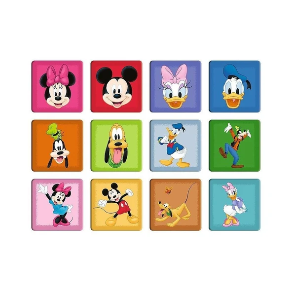 PARAPLY PUZZLE-93344 2IN1 Disney Puzzle Kız Erkek Çocuk Oyuncak Eğitici Oyuncaklar - Resim 2