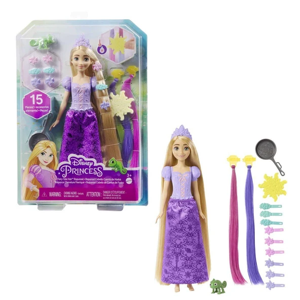 PARAPLY HLW18 Disney Prenses Renk Değiştiren Sihirli Saçlı Rapunzel Kız Erkek Çocuk Oyuncak Eğitici Oyuncakl ürün görseli
