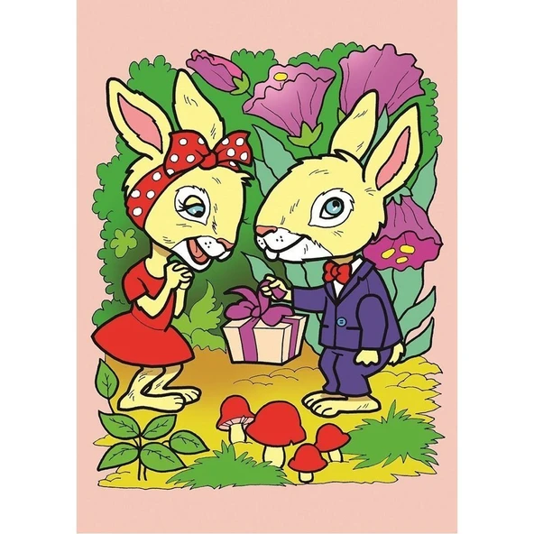 PARAPLY 4489 Penguenler 12+24 Parça Çocuk Puzzle Kız Erkek Çocuk Oyuncak Eğitici Oyuncaklar - Resim 2