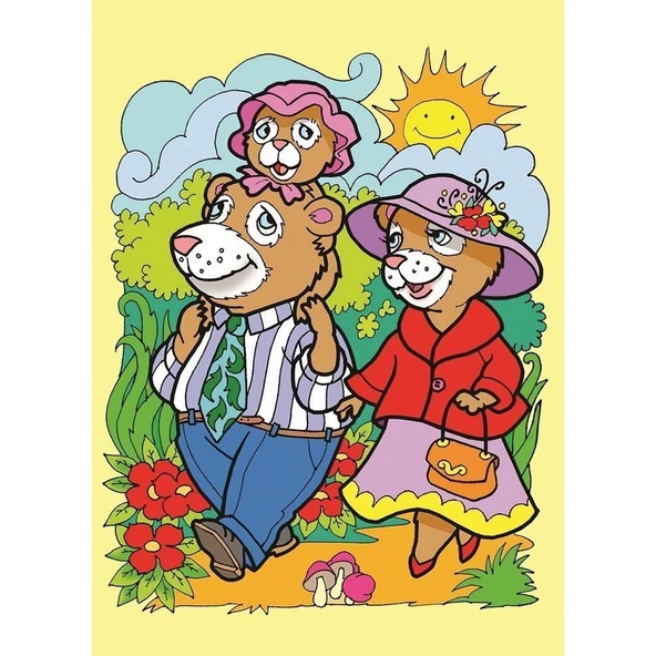 PARAPLY 4489 Penguenler 12+24 Parça Çocuk Puzzle Kız Erkek Çocuk Oyuncak Eğitici Oyuncaklar - Resim 3