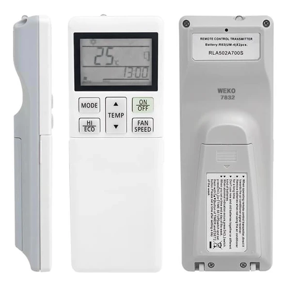 Mitsubishi RLA 502A700S Klima Kumandası