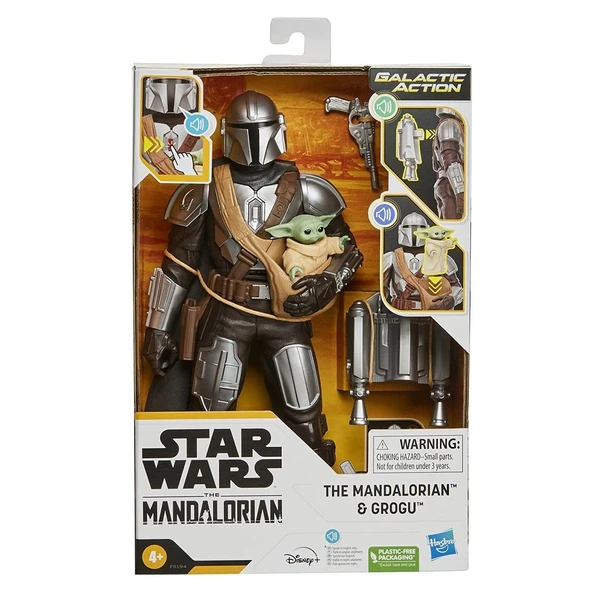 PARAPLY F5194 Star Wars The Mandalorian ve Grogu Aksiyon Figürü +4 yaş Kız Erkek Çocuk Oyuncak Eğitici Oyunc ürün görseli