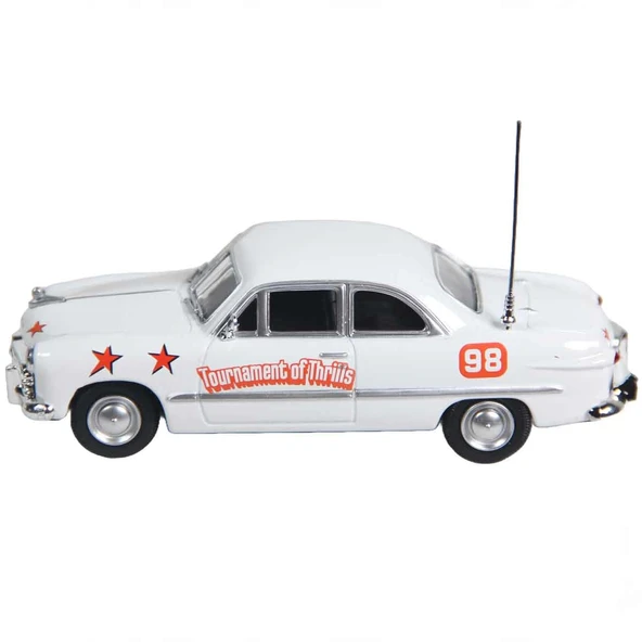 PARAPLY Greenlight 1:43 Tournament of Thrills 1949 Ford Kız Erkek Çocuk Oyuncak Eğitici Oyuncaklar - Resim 3