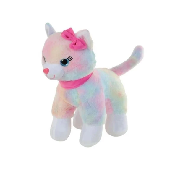 PARAPLY 62555 30cm Pembe Tokalı Kedi Kız Erkek Çocuk Oyuncak Eğitici Oyuncaklar ürün görseli