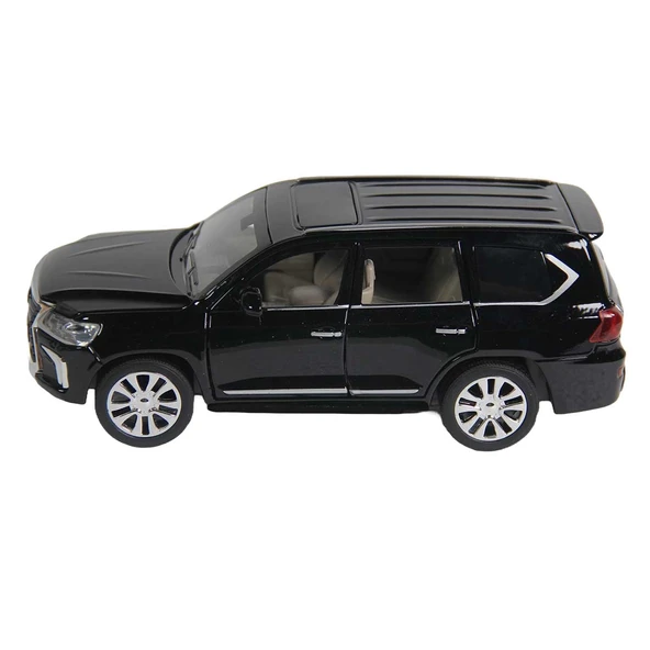 PARAPLY 1:24 XLG Metal Sesli Işıklı Model Araba M923X-1 Kız Erkek Çocuk Oyuncak Eğitici Oyuncaklar - Resim 2