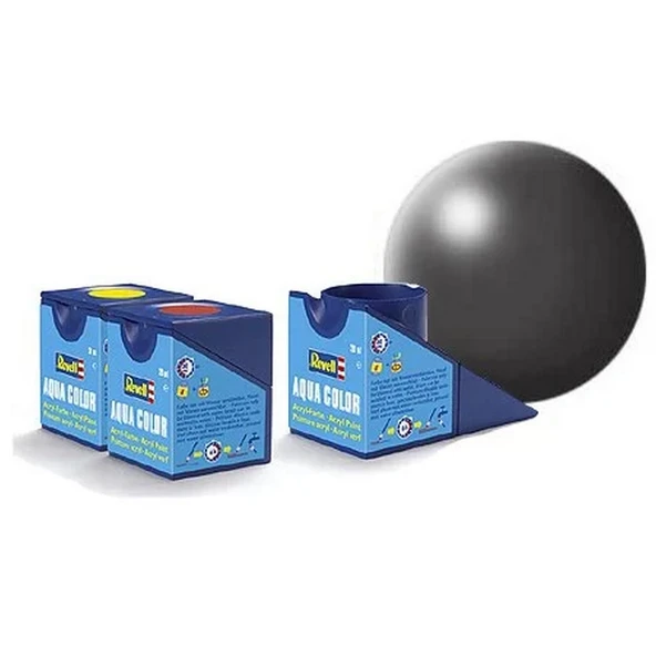 PARAPLY Aqua Color Dark Grey - Silk Boya- 18 ml Kız Erkek Çocuk Oyuncak Eğitici Oyuncaklar ürün görseli