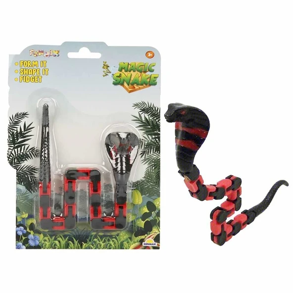 PARAPLY Funmix Bükülebilen Yılan Figürü Kız Erkek Çocuk Oyuncak Eğitici Oyuncaklar ürün görseli