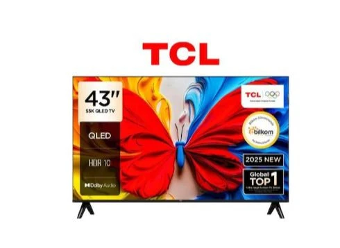 TCL 43S5K Full HD 43" 109 Ekran Uydu Alıcılı Android Smart QLED TV