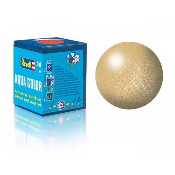 PARAPLY Revell 94 - Aqua Color Gold - Metallic Boya- 18 ml Kız Erkek Çocuk Oyuncak Eğitici Oyuncaklar ürün görseli