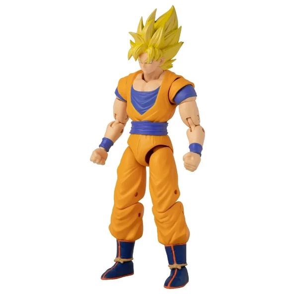 PARAPLY Bandai Dragon Ball Super Saiyan Goku Poz Verilebilir Figür 16cm Kız Erkek Çocuk Oyuncak Eğitici Oyun ürün görseli