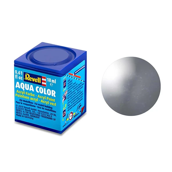 PARAPLY Revell 91 - Aqua Color Steel Gray Metal - Acrylic Boya- 18 ml Kız Erkek Çocuk Oyuncak Eğitici Oyunca ürün görseli