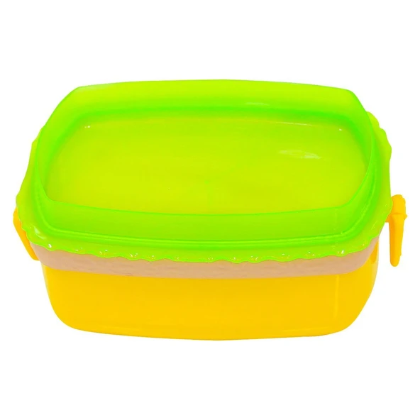 PARAPLY Dikdörtgen Hamburger Saklama Kabı Kız Erkek Çocuk Oyuncak Eğitici Oyuncaklar - Resim 2