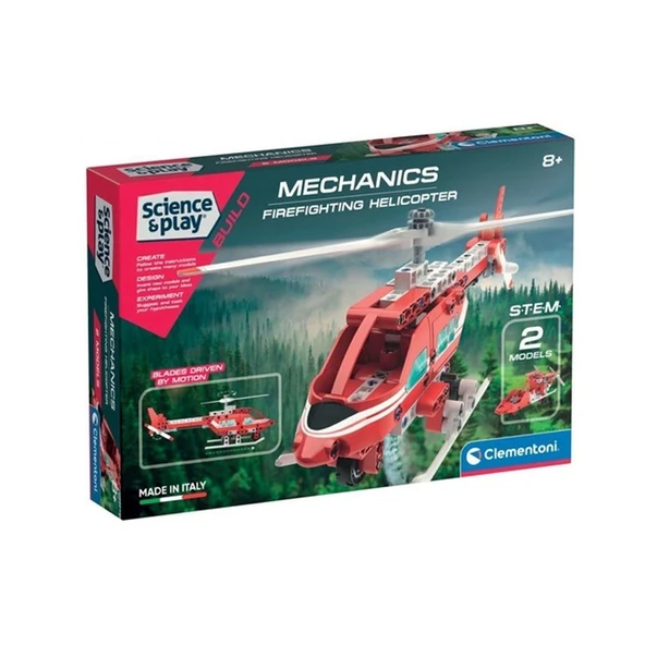 PARAPLY 75075TR Mekanik Laboratuvarı - Firefighting Helicopter +10 yaş Kız Erkek Çocuk Oyuncak Eğitici Oyunc ürün görseli