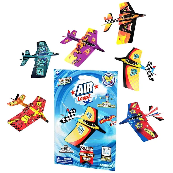 PARAPLY Airloopz Fırlat Yakala Uçak Sürpriz Paket ARL00000 Kız Erkek Çocuk Oyuncak Eğitici Oyuncaklar - Resim 3