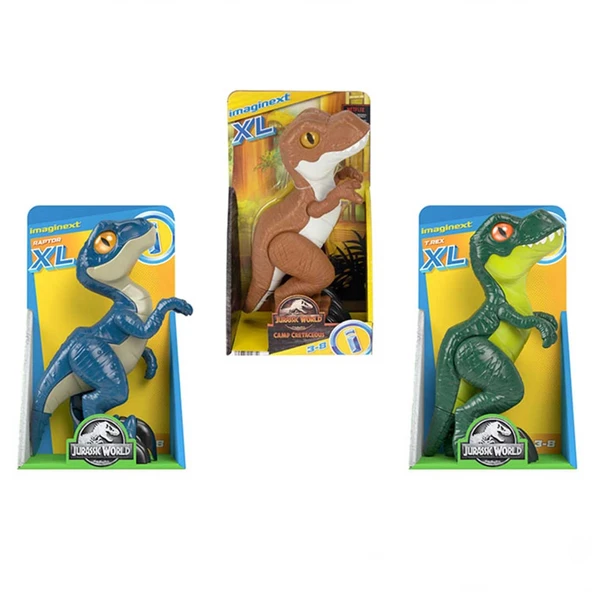 PARAPLY Imaginext Jurassic World XL Dinozorlar Kız Erkek Çocuk Oyuncak Eğitici Oyuncaklar - Resim 2