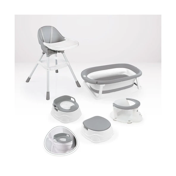 PARAPLY 7560 Bebek Seti 6 in 1 Kız Erkek Çocuk Oyuncak Eğitici Oyuncaklar ürün görseli