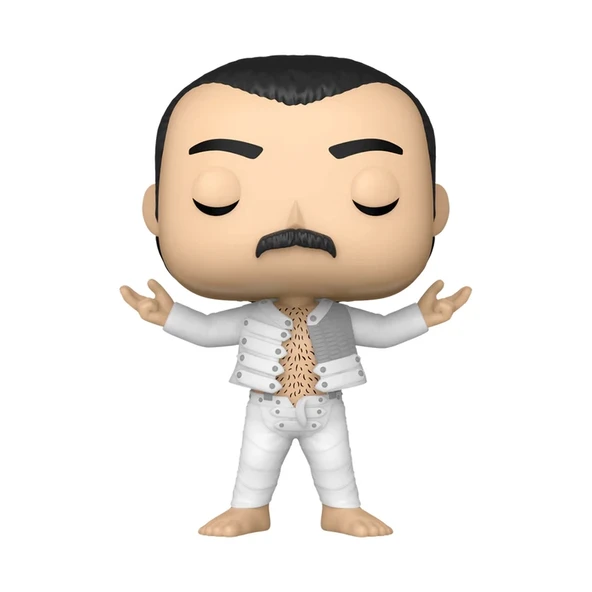 PARAPLY Funko POP! Rocks Queen Freddie Mercury (I Was Born to Love You) Kız Erkek Çocuk Oyuncak Eğitici Oyun ürün görseli 1