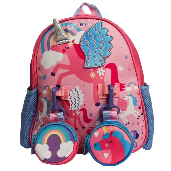 PARAPLY Vest Unicorn Pembe Mini Sırt Çantası Kız Erkek Çocuk Oyuncak Eğitici Oyuncaklar ürün görseli