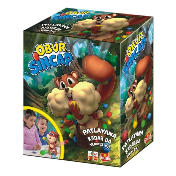 PARAPLY 927817 Goliath Obur Sincap +4 yaş Kız Erkek Çocuk Oyuncak Eğitici Oyuncaklar - Resim 2