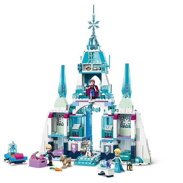 PARAPLY LEGO Disney Karlar Ülkesi Elsa’nın Buz Sarayı 43244 Kız Erkek Çocuk Oyuncak Eğitici Oyuncaklar - Resim 2