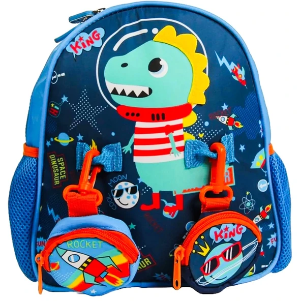 PARAPLY Vest Dinazor Mini Sırt Çantası Kız Erkek Çocuk Oyuncak Eğitici Oyuncaklar ürün görseli