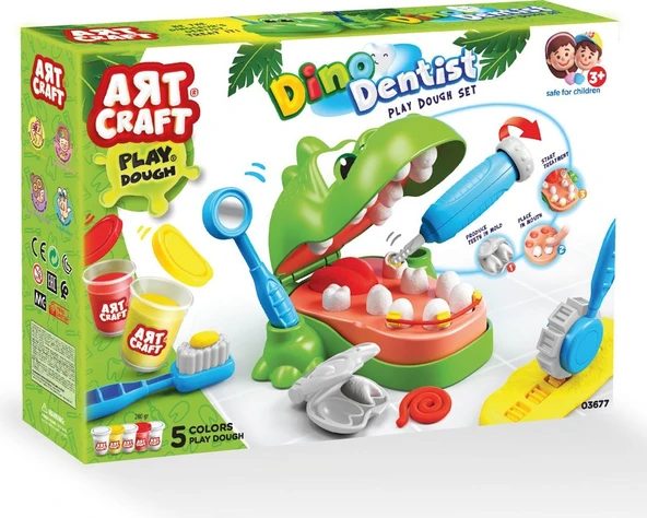 Dino Dişçi Hamur Seti 6770