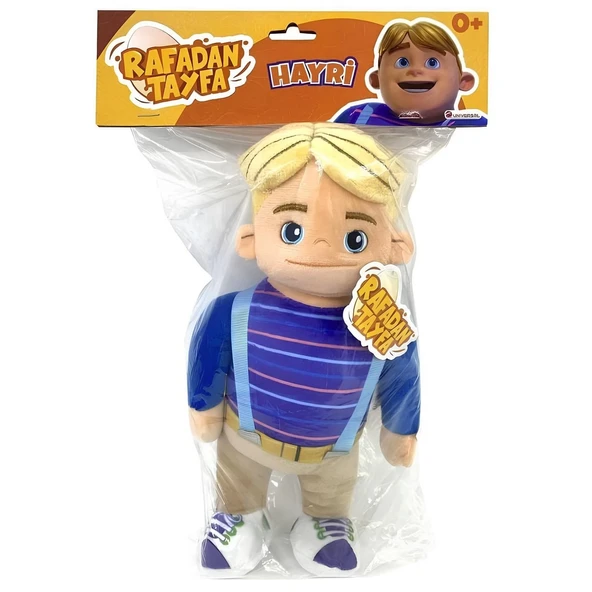 PARAPLY Rafadan Tayfa Hayri Peluş Poşetli - RT-İTH-0080 Kız Erkek Çocuk Oyuncak Eğitici Oyuncaklar ürün görseli