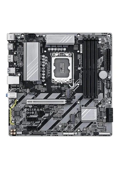 Gigabyte B860M D3HP 9066Mhz(OC) M.2 1851p mATX Anakart - Resim 2
