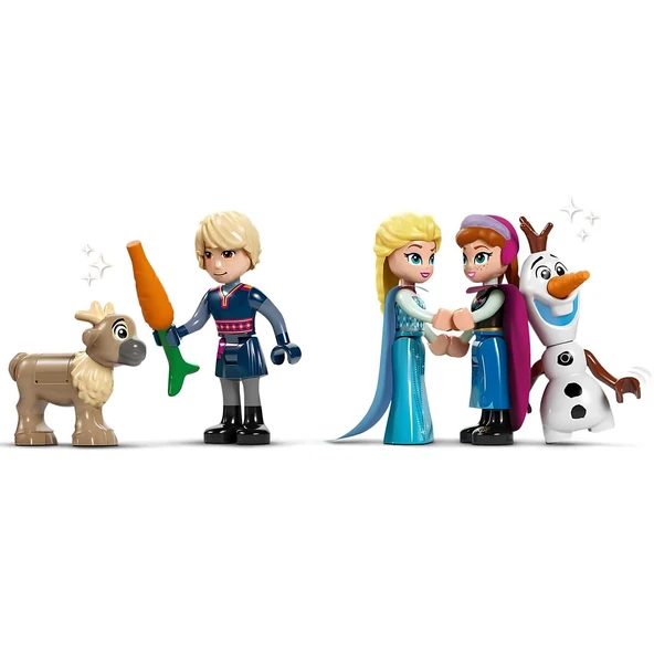 PARAPLY LEGO Disney Karlar Ülkesi Elsa’nın Buz Sarayı 43244 Kız Erkek Çocuk Oyuncak Eğitici Oyuncaklar - Resim 3