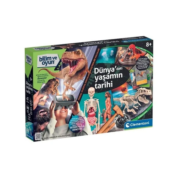 PARAPLY 64839 Bilim ve Oyun - Dünyadaki Yaşamın Tarihi Kız Erkek Çocuk Oyuncak Eğitici Oyuncaklar ürün görseli