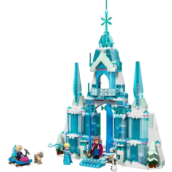 PARAPLY LEGO Disney Karlar Ülkesi Elsa’nın Buz Sarayı 43244 Kız Erkek Çocuk Oyuncak Eğitici Oyuncaklar ürün görseli