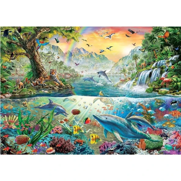 PARAPLY 5485 Art Puzzle, Ütopya 2000 Parça Puzzle Kız Erkek Çocuk Oyuncak Eğitici Oyuncaklar - Resim 2