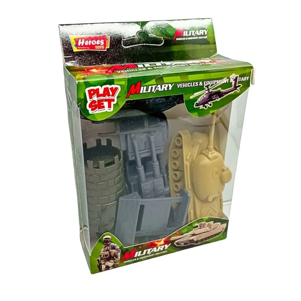 PARAPLY ERN-895 Heroes Toys Mini Asker Seti - Eren Oyuncak Kız Erkek Çocuk Oyuncak Eğitici Oyuncaklar ürün görseli 1