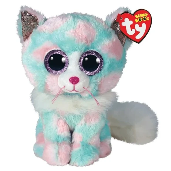 PARAPLY Ty Beanie Boos Peluş Kedi Opal 23cm Kız Erkek Çocuk Oyuncak Eğitici Oyuncaklar ürün görseli