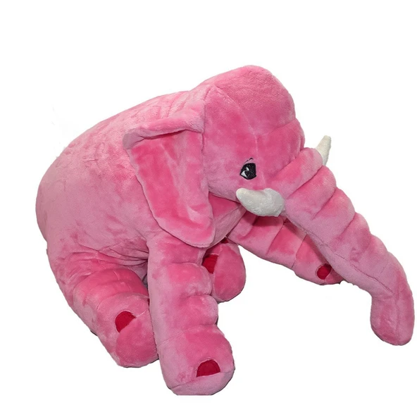 PARAPLY FK-08 UYKU ARK FİL YASTIK 60CM Kız Erkek Çocuk Oyuncak Eğitici Oyuncaklar - Resim 2