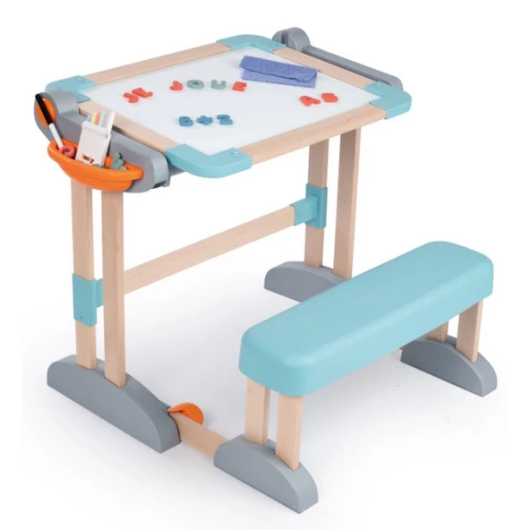 PARAPLY Smoby Yazı Tahtalı Masa 420304 Kız Erkek Çocuk Oyuncak Eğitici Oyuncaklar ürün görseli