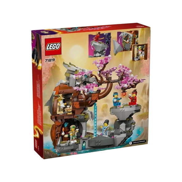 PARAPLY 71819 Lego Ninjago Ejderha Taşı Tapınağı 1212 parça +13 yaş Kız Erkek Çocuk Oyuncak Eğitici Oyuncakl - Resim 3
