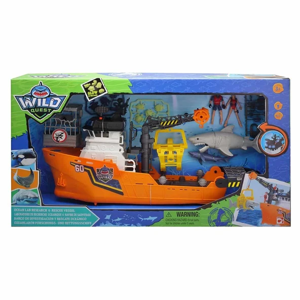 PARAPLY Sesli ve Işıklı Wild Quest Gemi Oyun Seti Kız Erkek Çocuk Oyuncak Eğitici Oyuncaklar - Resim 2