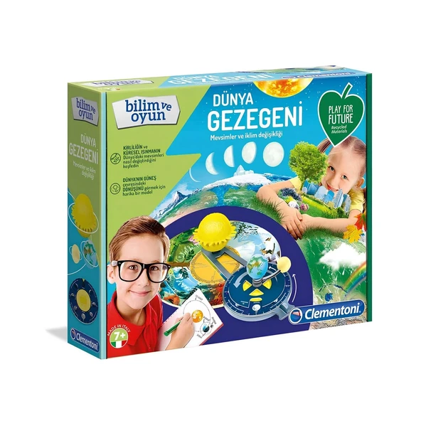 PARAPLY Bilim ve Oyun Seti Dünya Gezegeni Kız Erkek Çocuk Oyuncak Eğitici Oyuncaklar ürün görseli 1